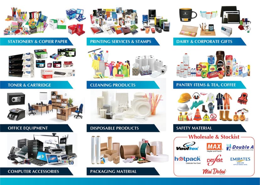 Highlight General Trading product catalog leaflet