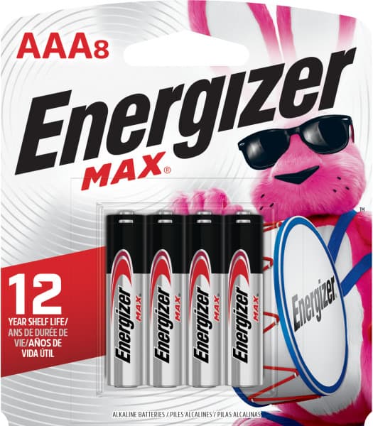 Energizer AAA Alkaline Battery (Pack of 4)