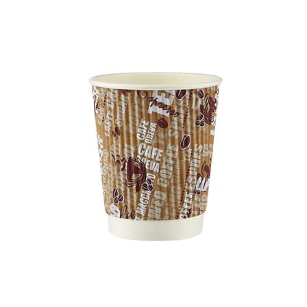 Ripple Paper Cups 8oz (500pcs)