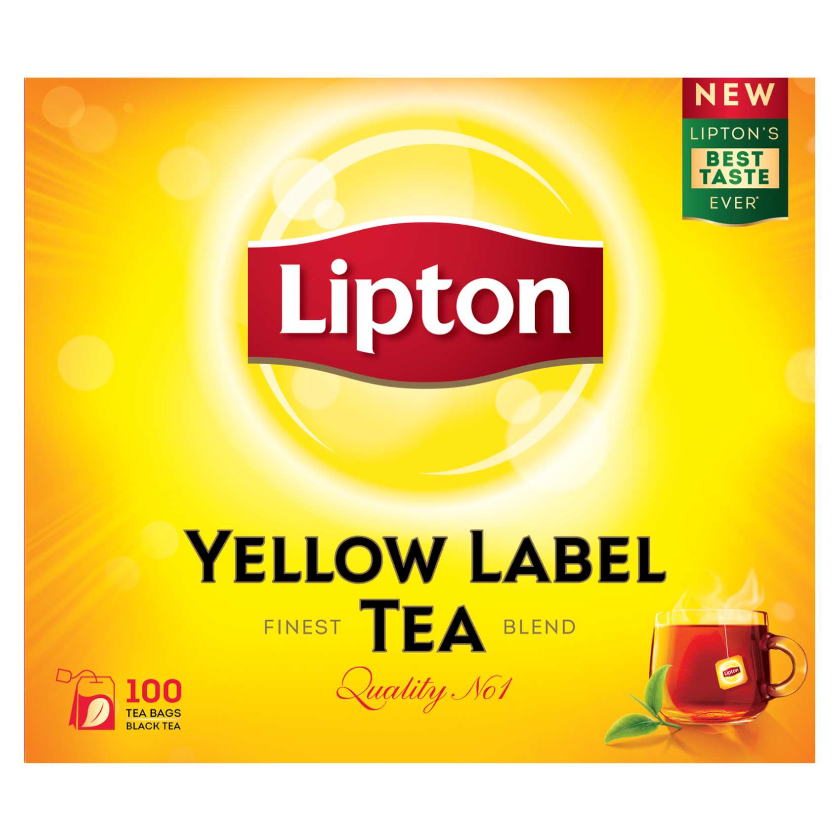 Lipton Yellow Label Tea Bags (100 Bags)