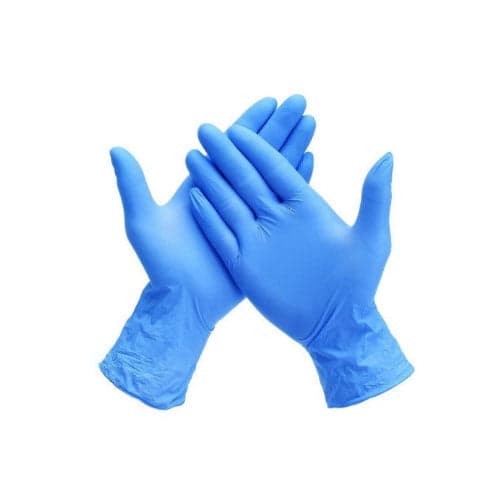 Asmaco Nitrile Gloves (Large, Box of 100)