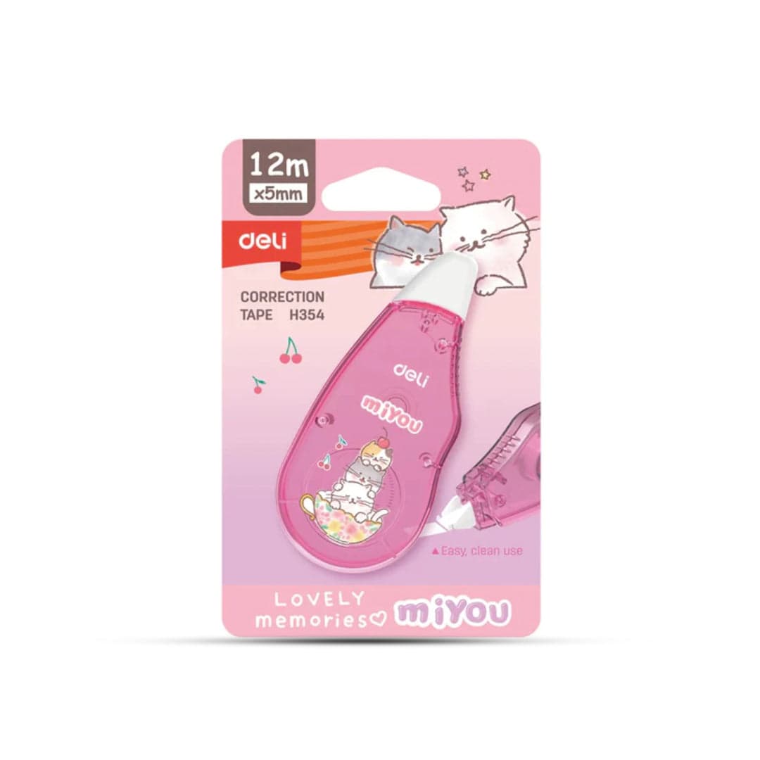 Deli 0300 Correction Tape 5mm x 6m