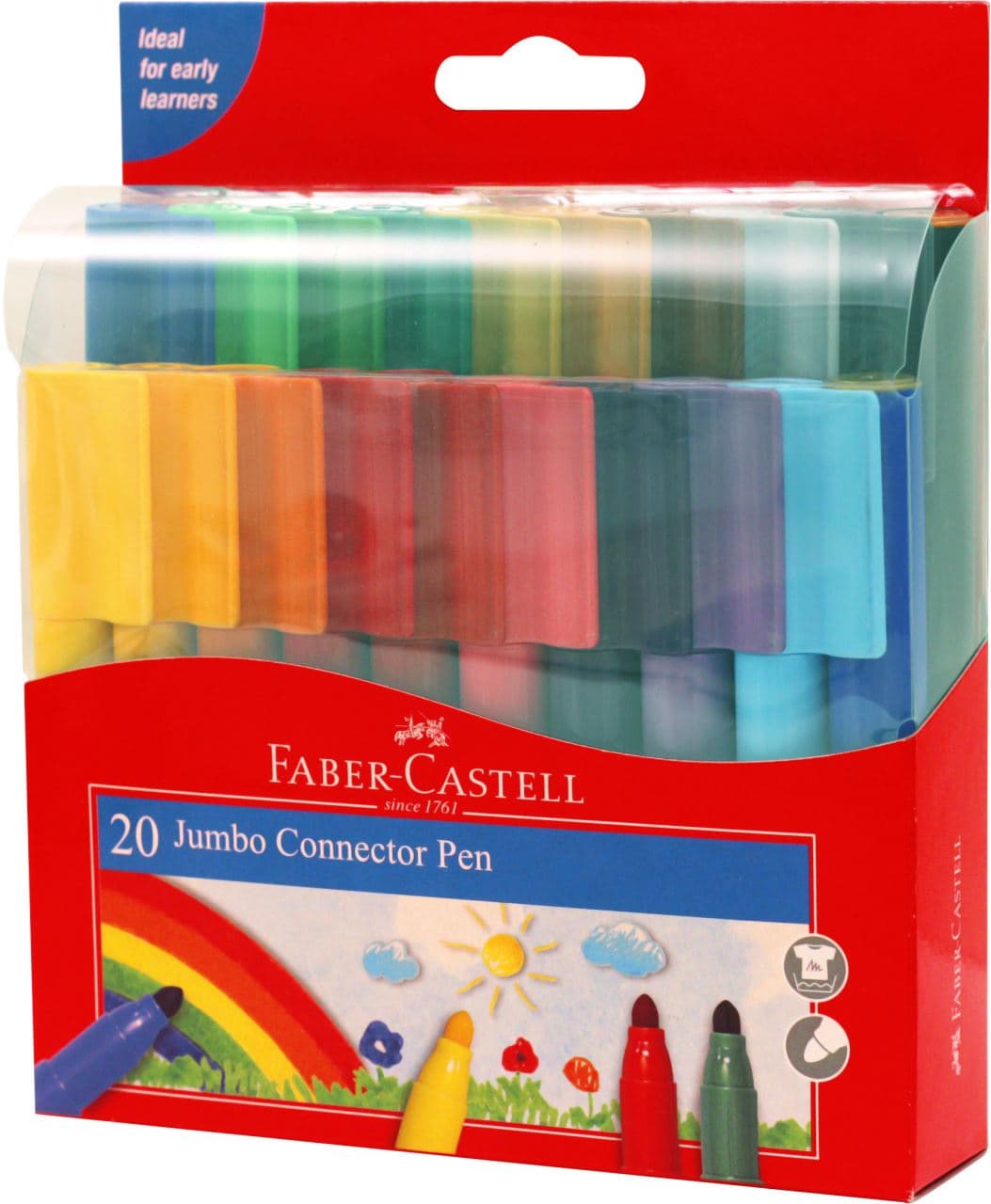 Faber-Castell Connector Pen Set (20 Colors)