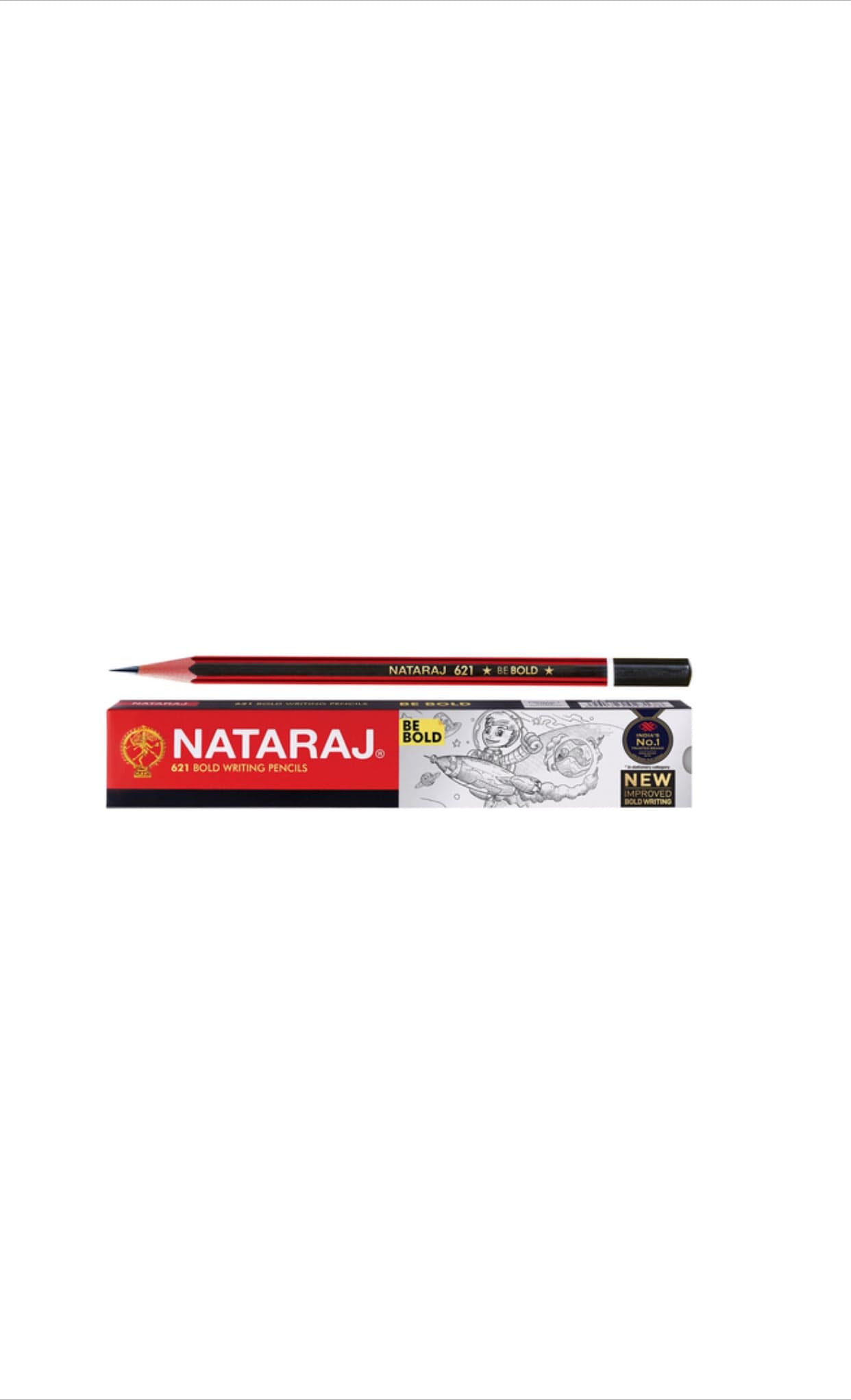 Nataraj 621 HB Pencil (Box of 10)