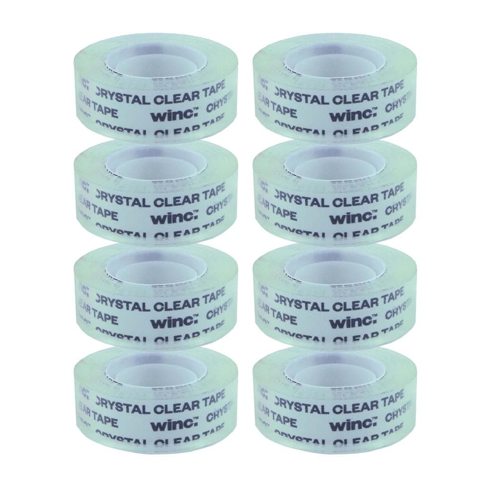 Perfekt Clear Tape 18mm x 33m (Pack of 8)