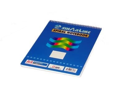 Sinarline Spiral Notebook A5 (80 Sheets, Ruled)