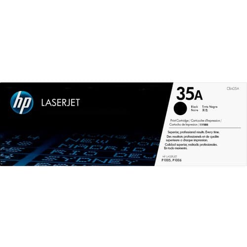 HP 35A Black Toner Cartridge (CB435A)