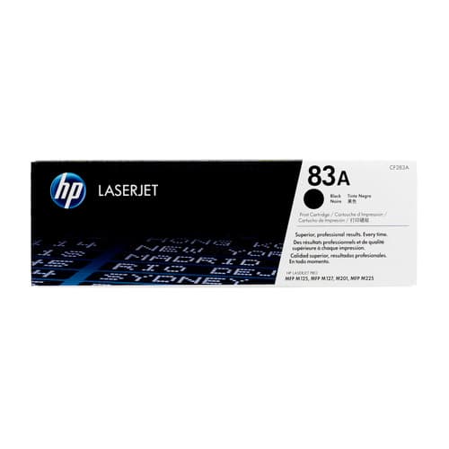 HP 83A Black Toner Cartridge (CF283A)